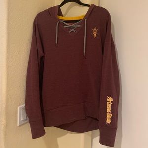 Fleece Hooded ASU Sweater